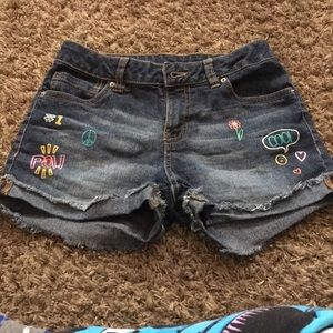 Girl shorts with designs
